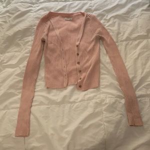 Light pink button up long sleeve